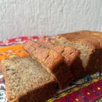 HOMEMADE BANANA BREAD SLICE